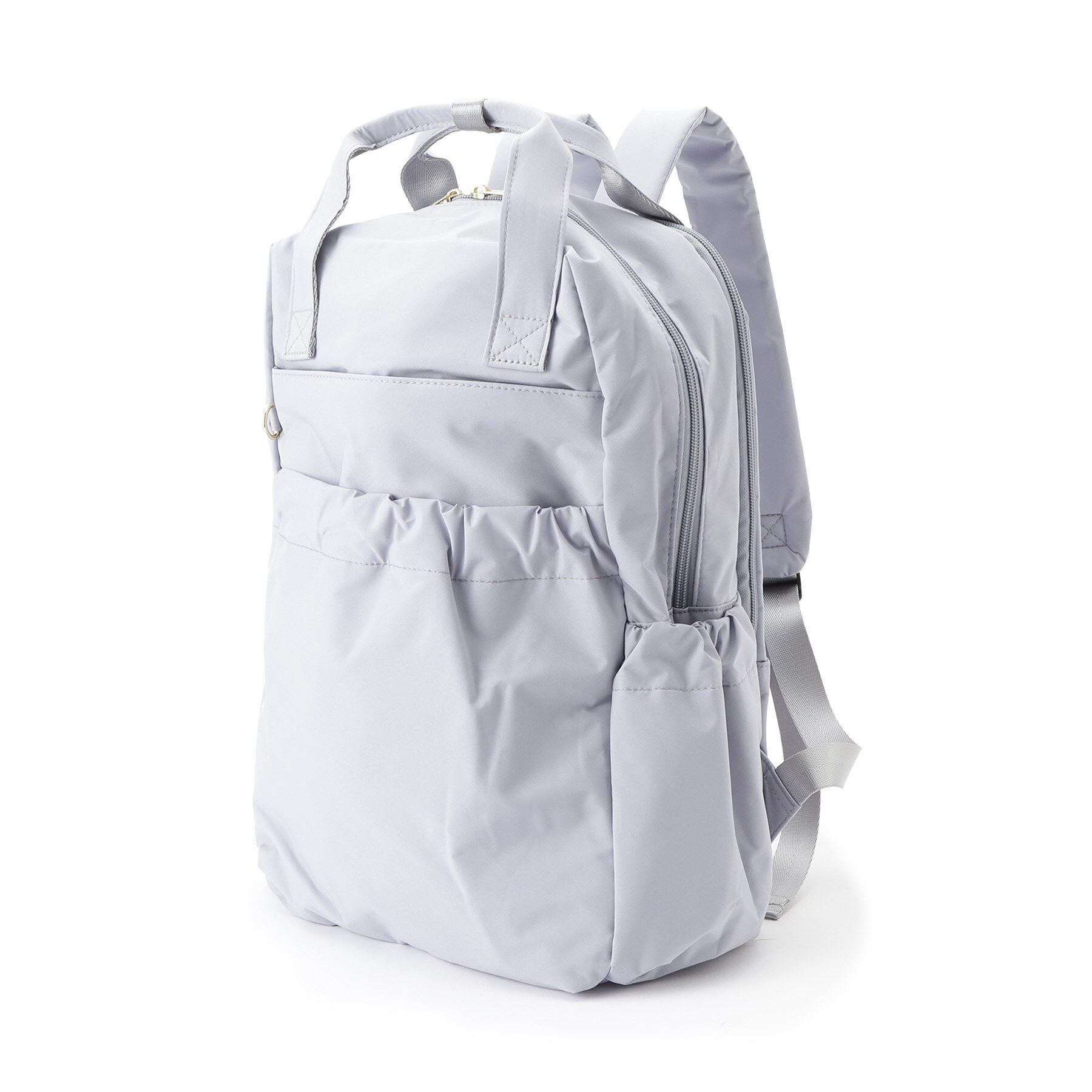 ITS&rsquo;DEMO「【A4／11ポケット】ふんわり軽量撥水リュック」|リュック|