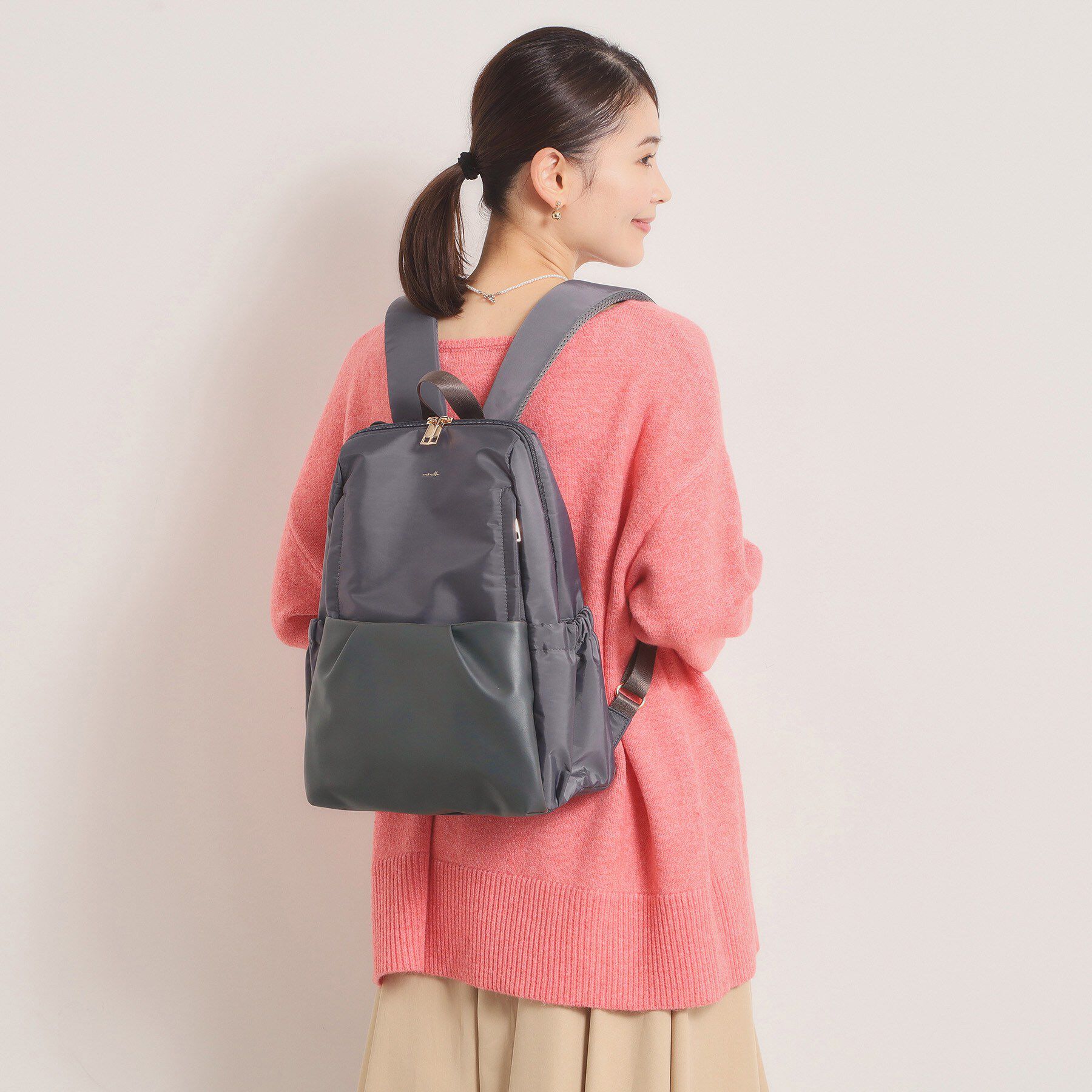 ITS&rsquo;DEMO「【収納アドバイザー監修】バルーンリュック」|リュック|