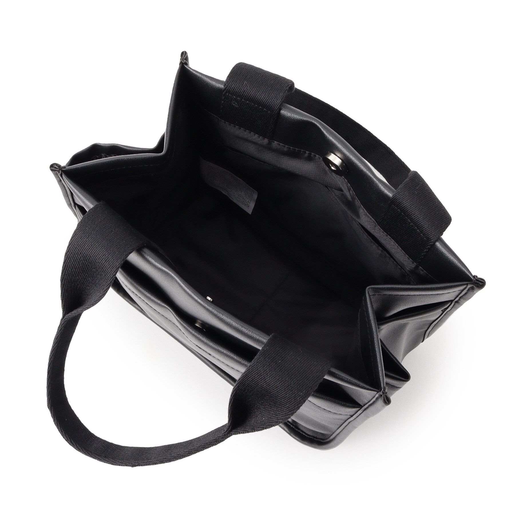 ITS&rsquo;DEMO「合皮サイドポケットミニトート」|ハンドバッグ|