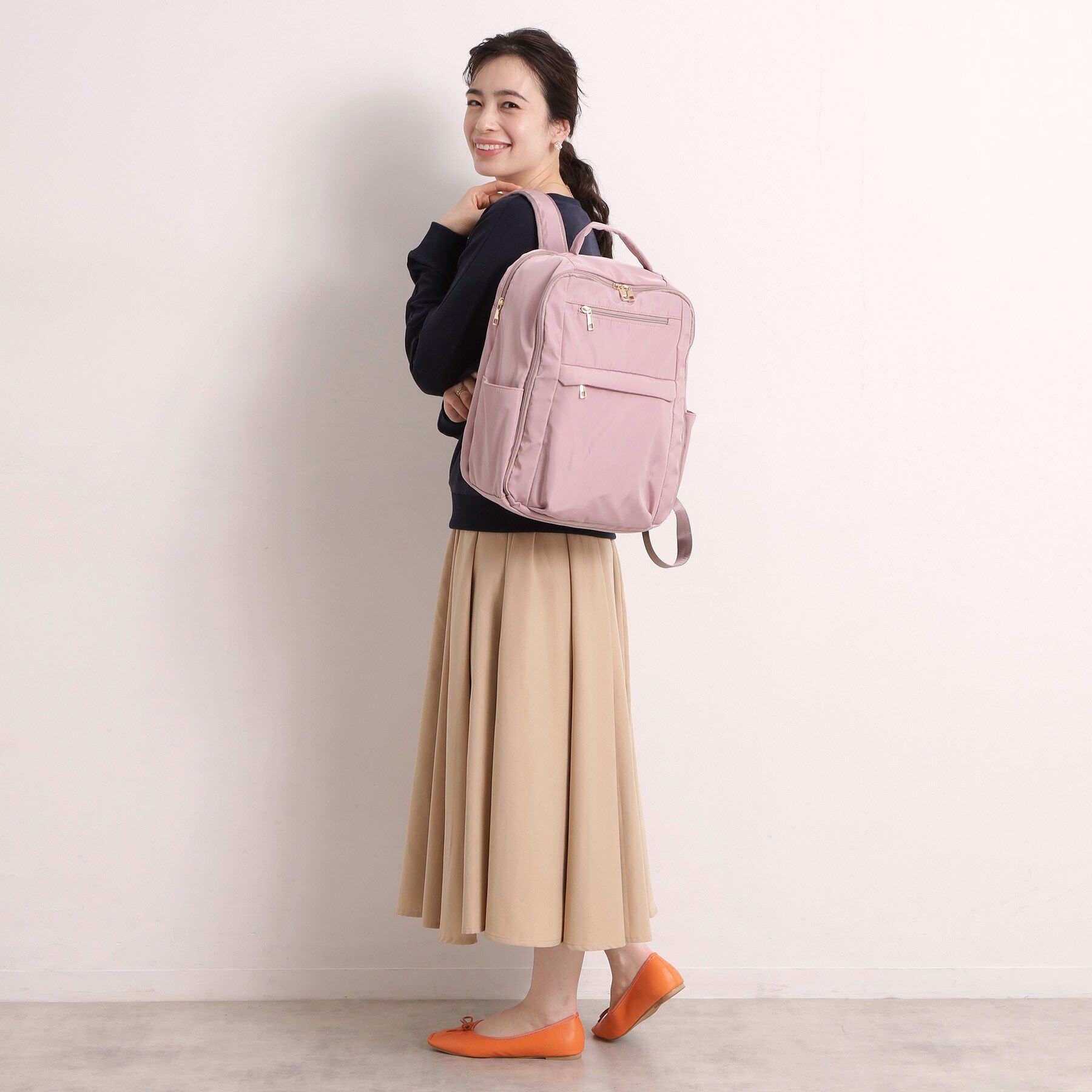 ITS&rsquo;DEMO「【12ポケット】ガバッとリュック」|リュック|