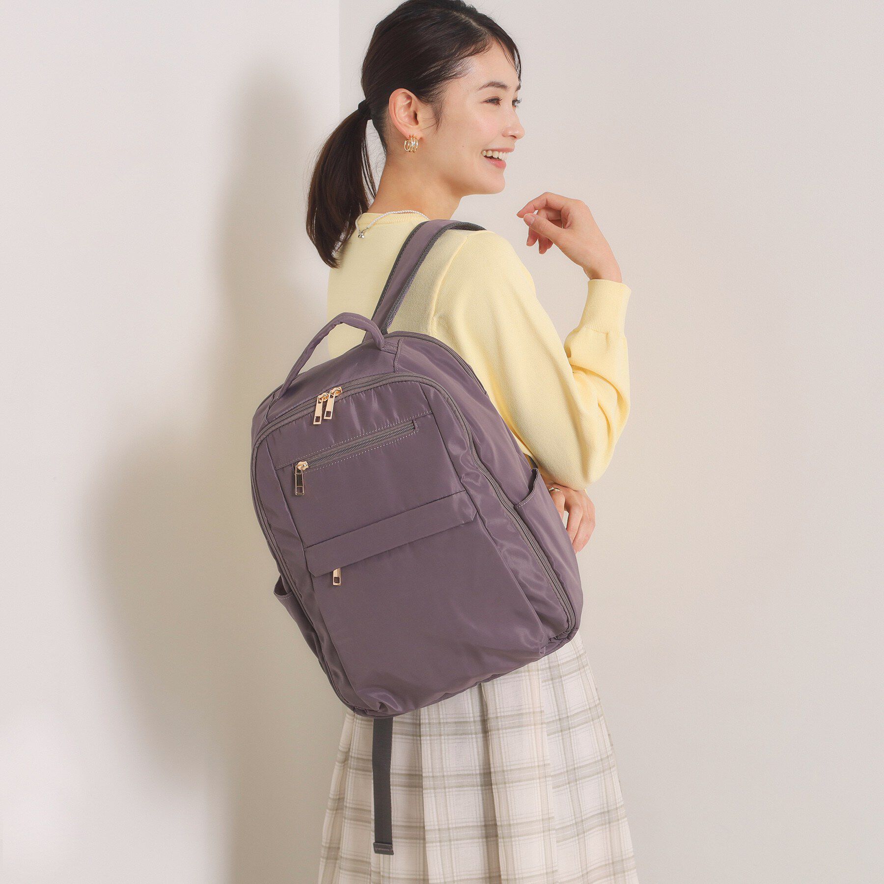 ITS&rsquo;DEMO「【12ポケット】ガバッとリュック」|リュック|