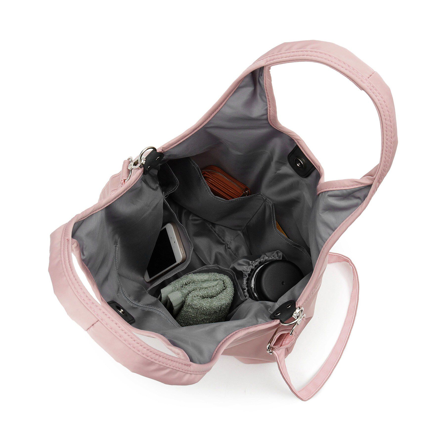 ITS&rsquo;DEMO「【防花粉／全6色】高密度バルーン10ポケットトート」|トートバッグ|