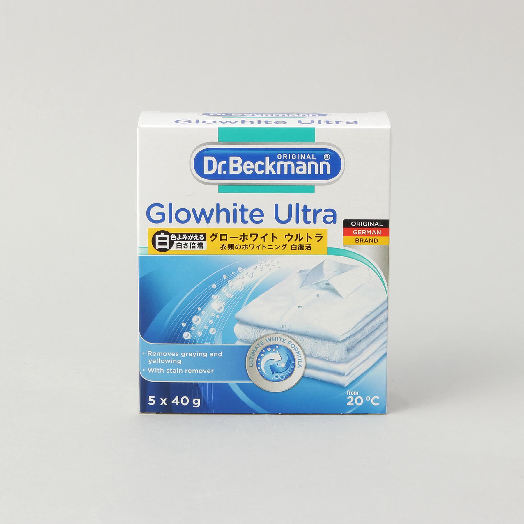 212 KITCHEN STORE「グローホワイト ウルトラ 蛍光増白剤（酸素系漂白剤入り）5包 ＜Dr.Beckmann ドクター ベ」|その他|