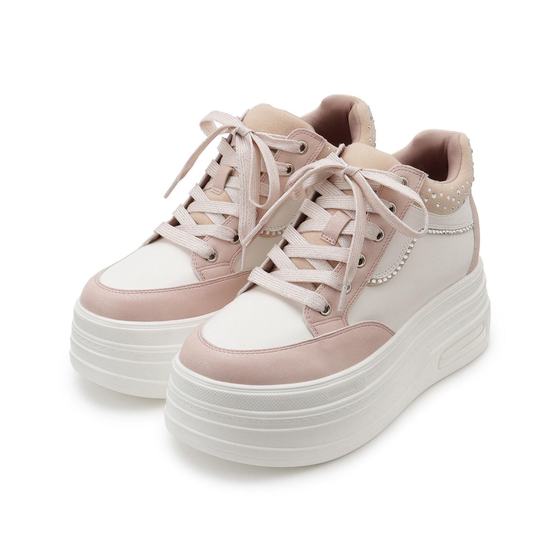 ESPERANZA「きゅんフィットインソールラインストーンスニーカー」|スニーカー|