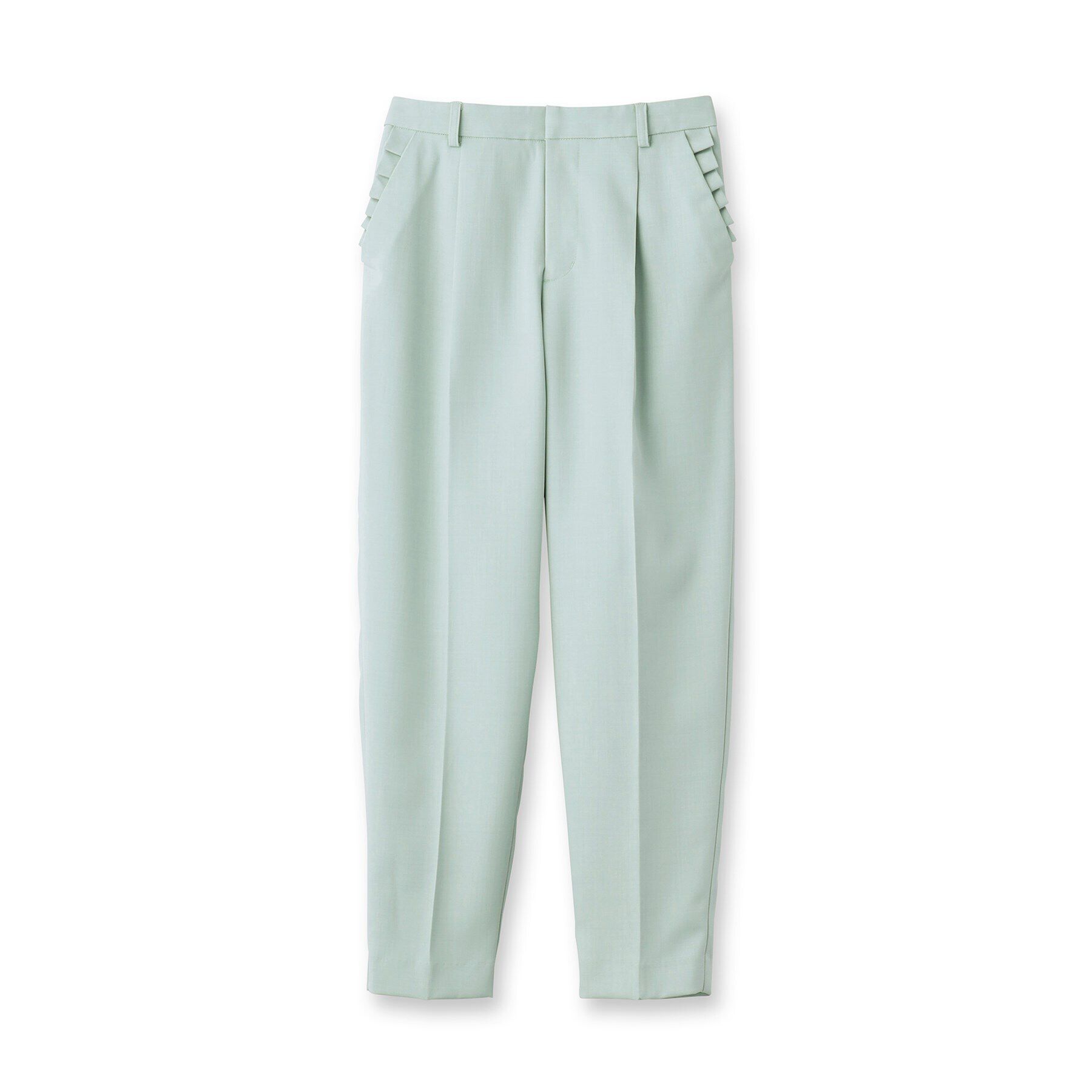 SunaUna「【ポケットフリル／大人フェミニン】テーパードパンツ」|その他|