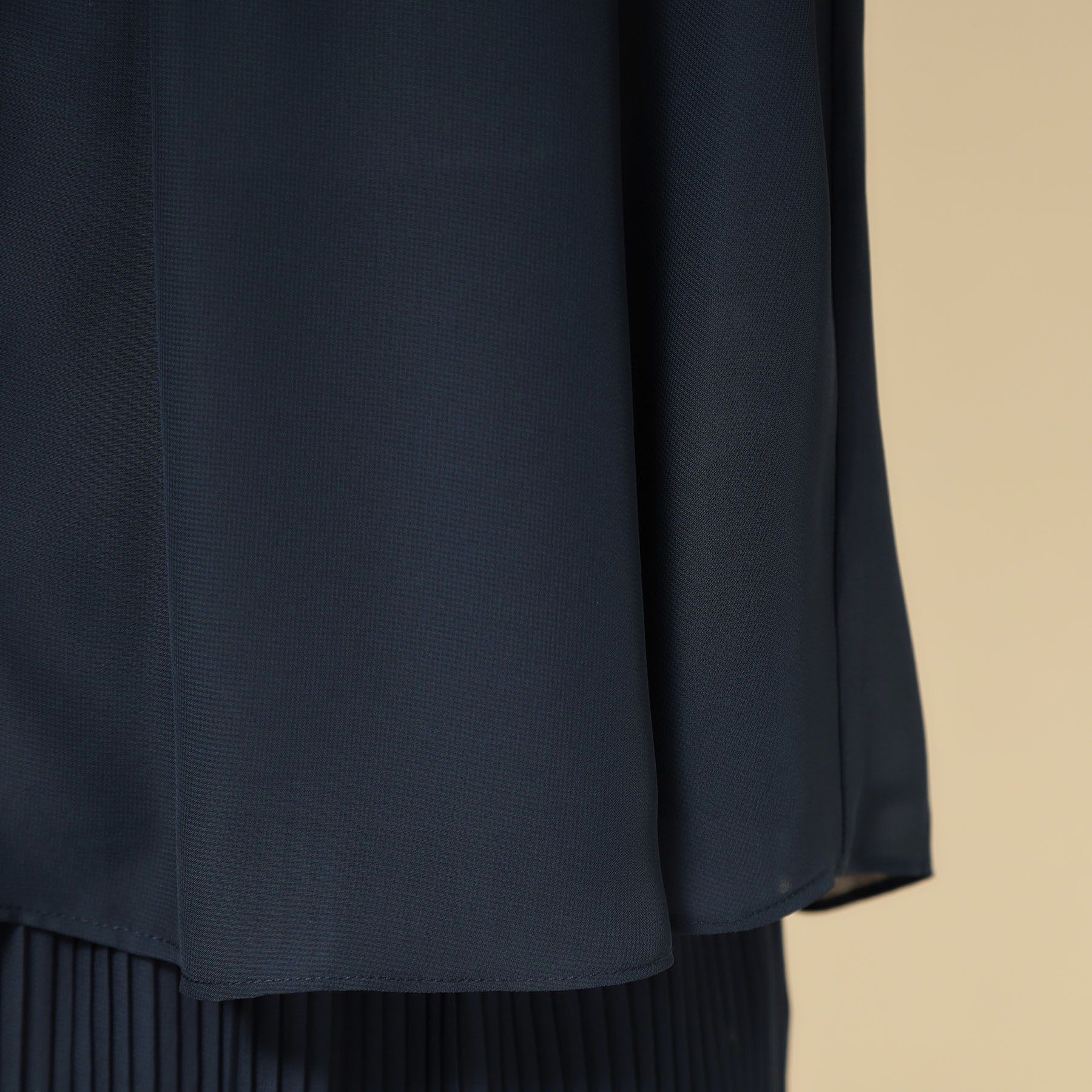 SunaUna「【ピンタック／セットアップ可】シフォンブラウス」|シャツ・ブラウス|