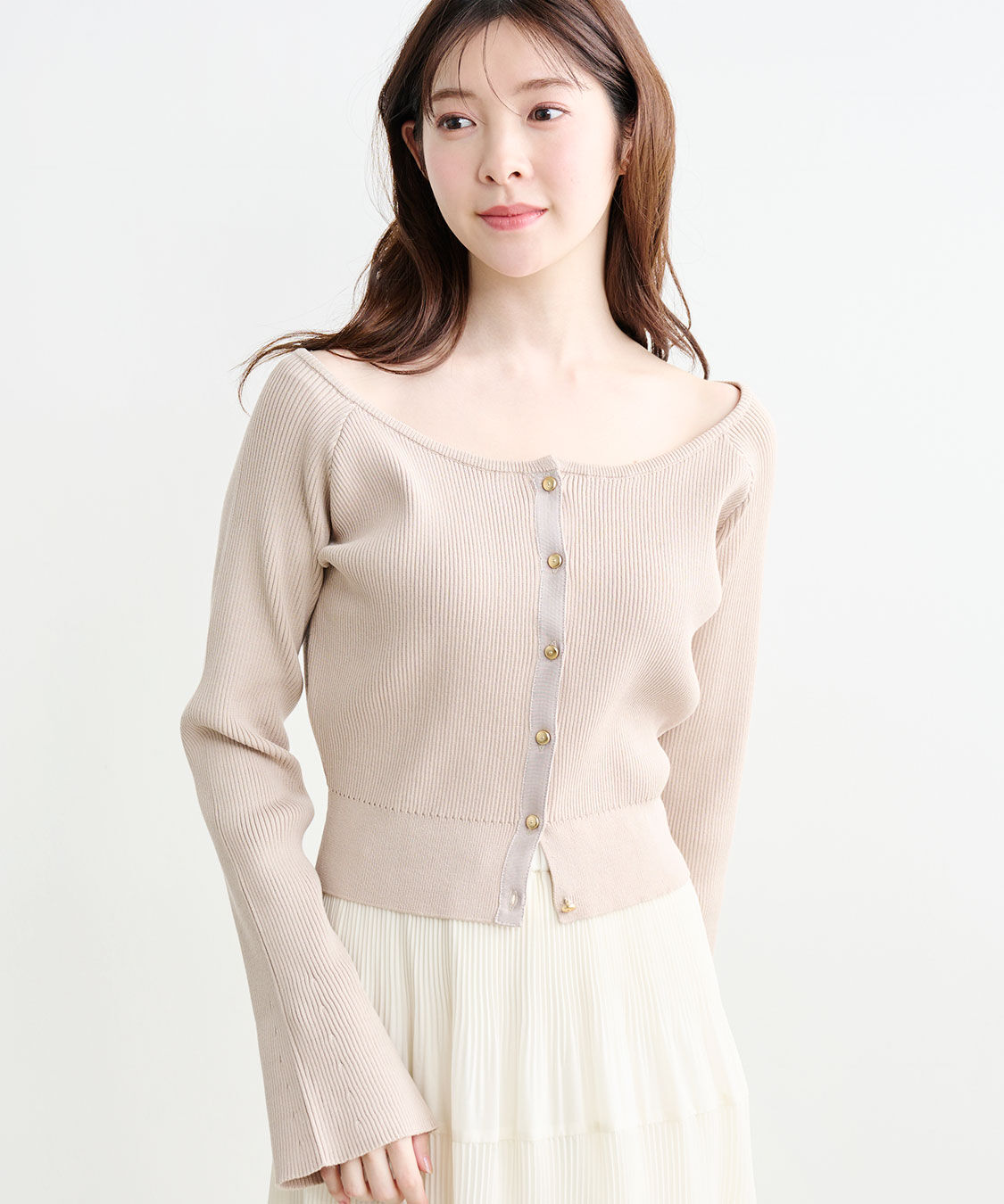 COCO DEAL「ボートネック2WAYニット」|ニット・セーター|