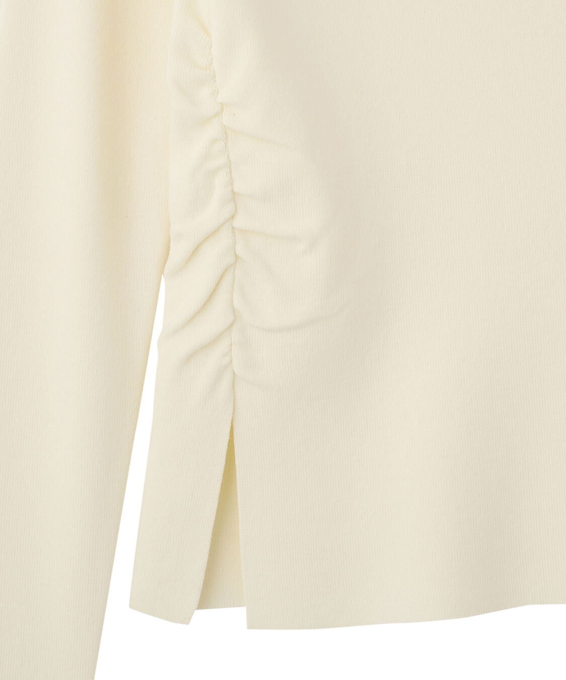 COCO DEAL「オフショルギャザーニット」|ニット・セーター|