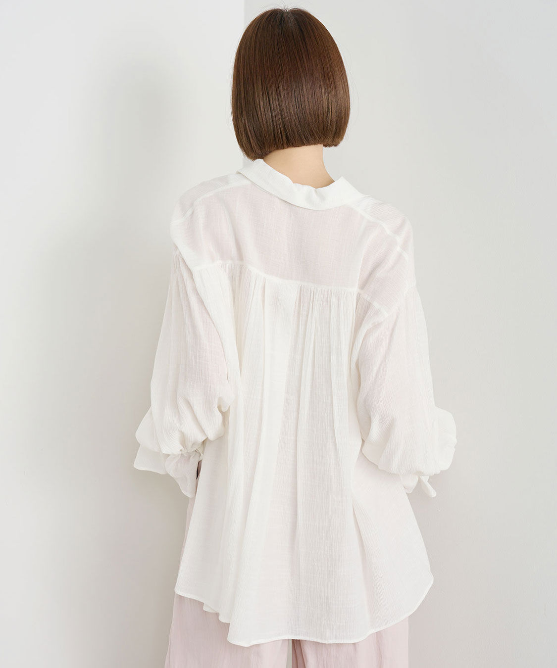 COCO DEAL「刺繍楊柳ロゴブラウス」|シャツ・ブラウス|