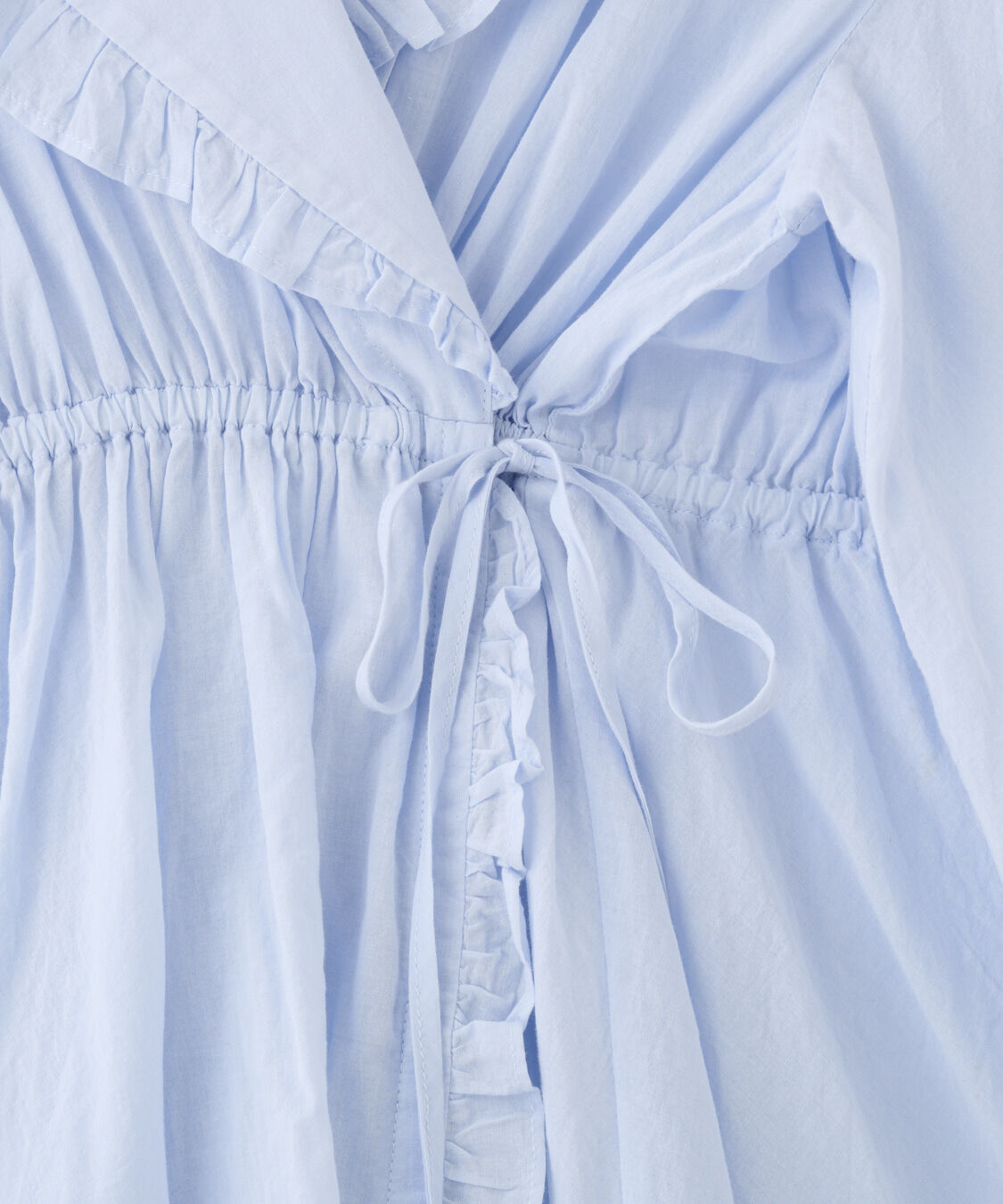 COCO DEAL「オープンカラーフリルブラウス」|シャツ・ブラウス|