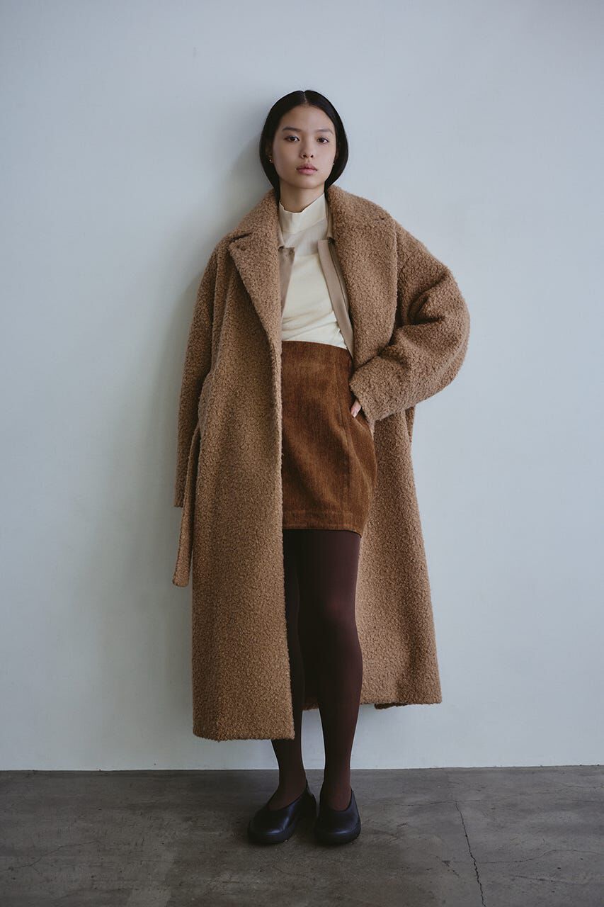 STYLEMIXER「ブークレーベルトロングコート」|その他|