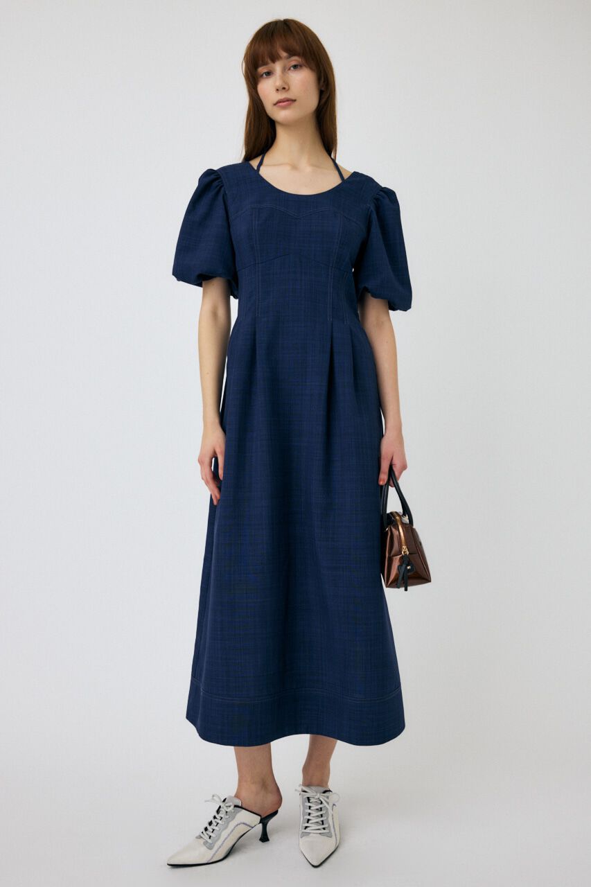 MOUSSY「COLOR STITCH ドレス」|ワンピース|