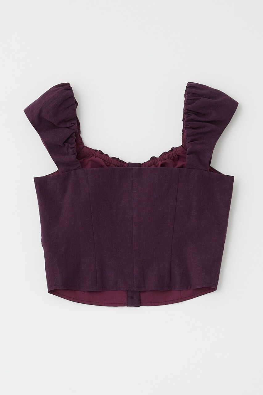 MOUSSY「LAYERED GATHERED ブラウス」|シャツ・ブラウス|