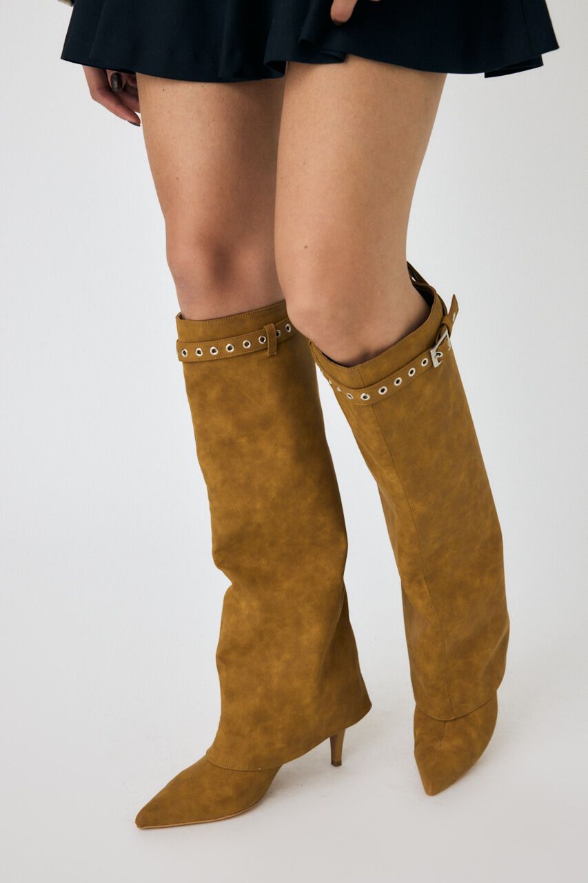 MOUSSY「WIDE COVER ロングブーツ」|その他|