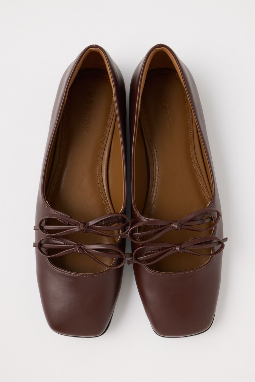 MOUSSY「BOW BALLET パンプス」|パンプス|BRN