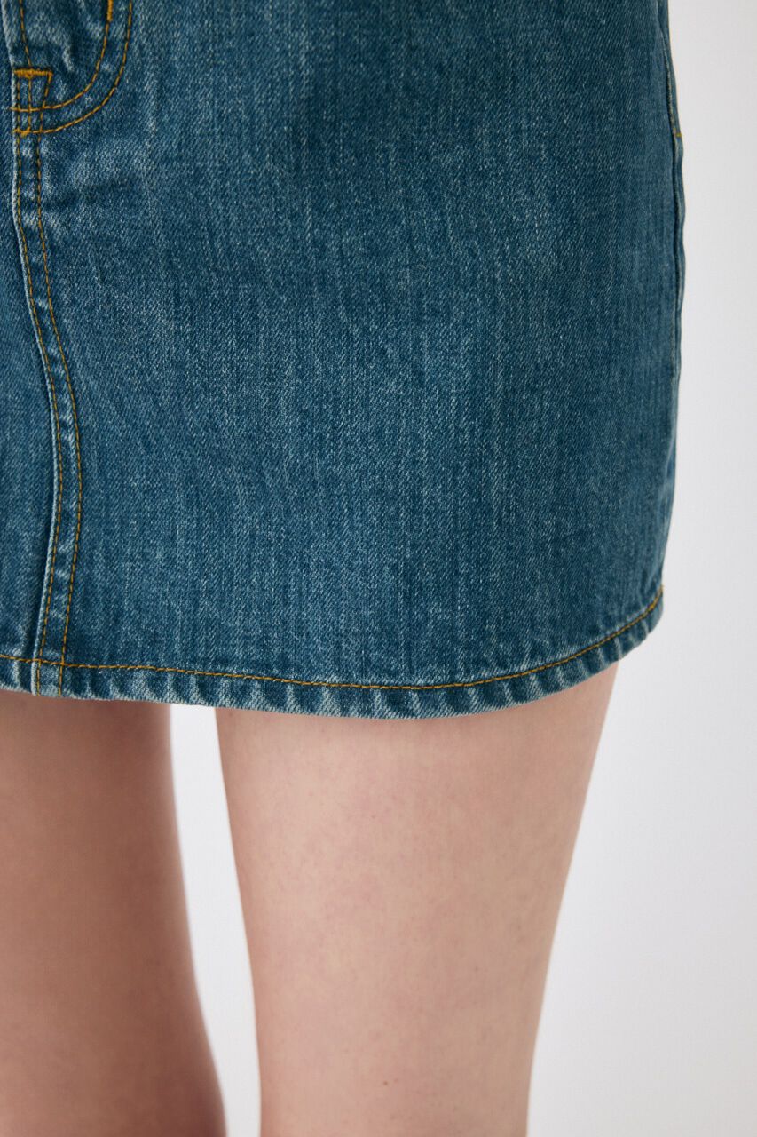 MOUSSY「TINTED DENIM ミニスカート」|スカート|