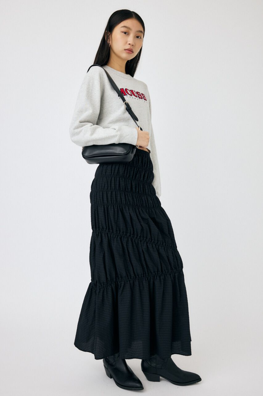 MOUSSY「MOUSSY TWILL アップリケ プルオーバー」|パーカー|