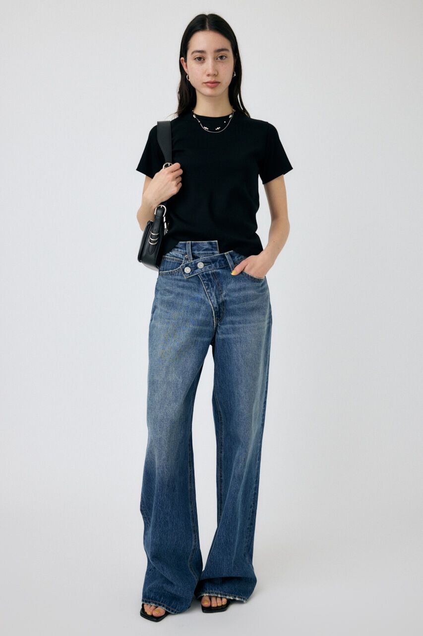 MOUSSY「SUVIN GIZA  CN TEE」|Tシャツ・カットソー|