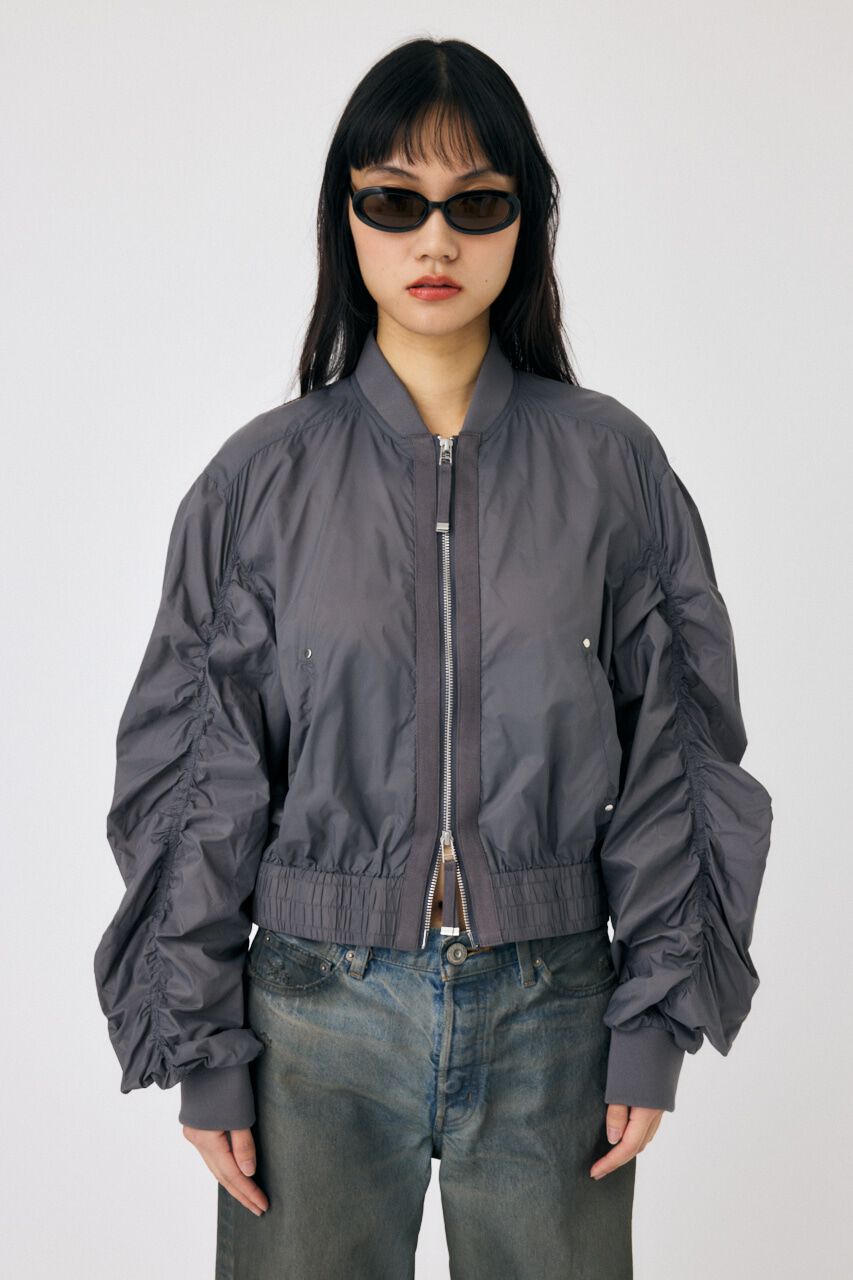 MOUSSY「FRONT ZIP FUNCTION ブルゾン」|ブルゾン・スタジャン|