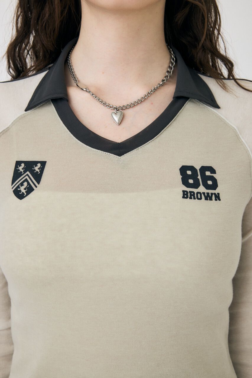 MOUSSY「SHEER GAME シャツ」|Tシャツ・カットソー|