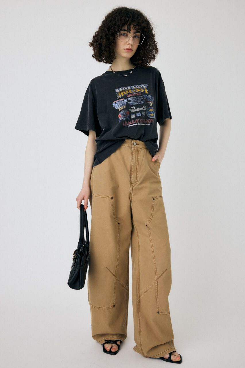 MOUSSY「MOUSSY LEAGUE CHAMPS 25 Tシャツ」|Tシャツ・カットソー|