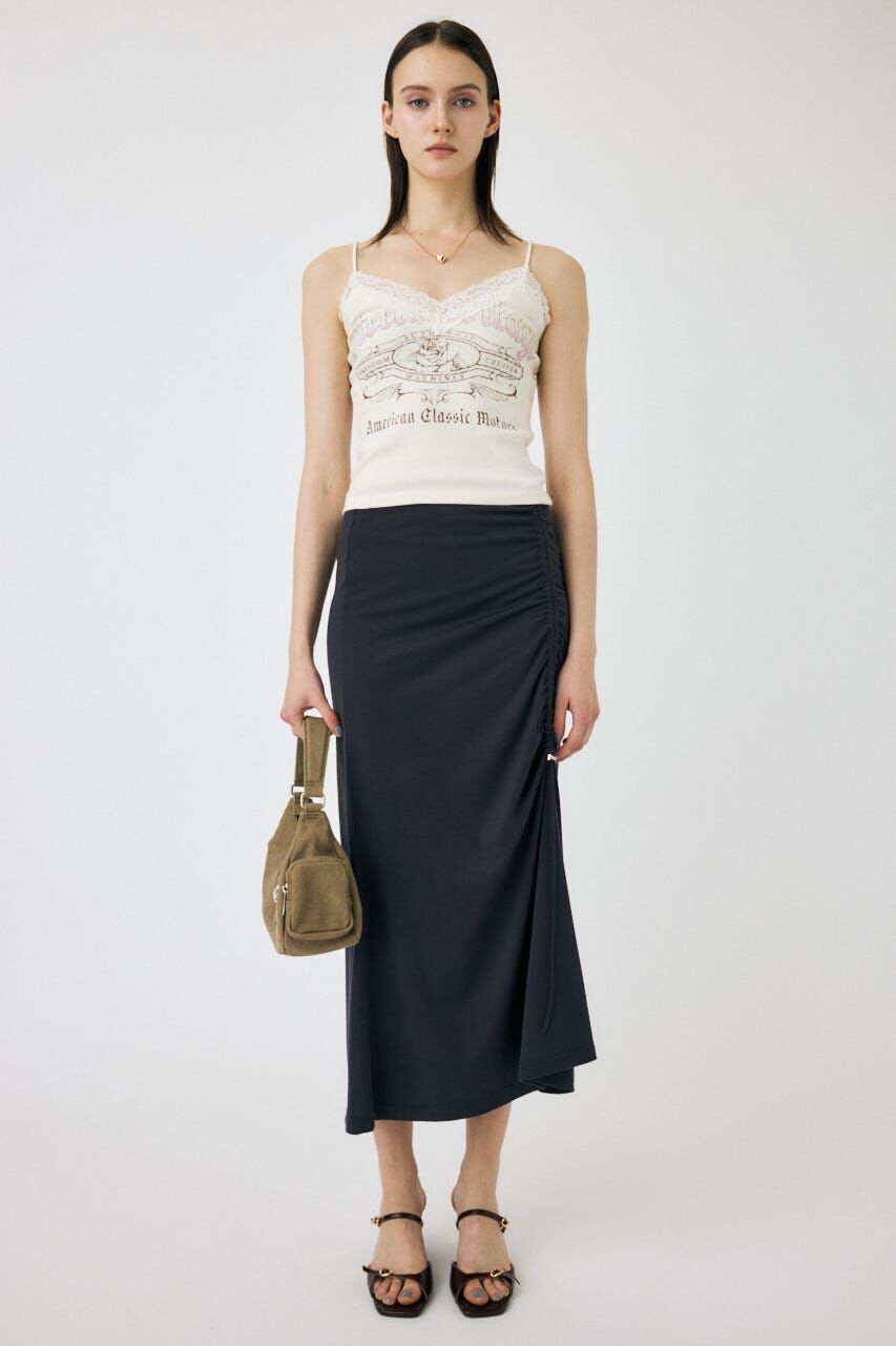 MOUSSY「DRAWSTRING CUT スカート」|スカート|