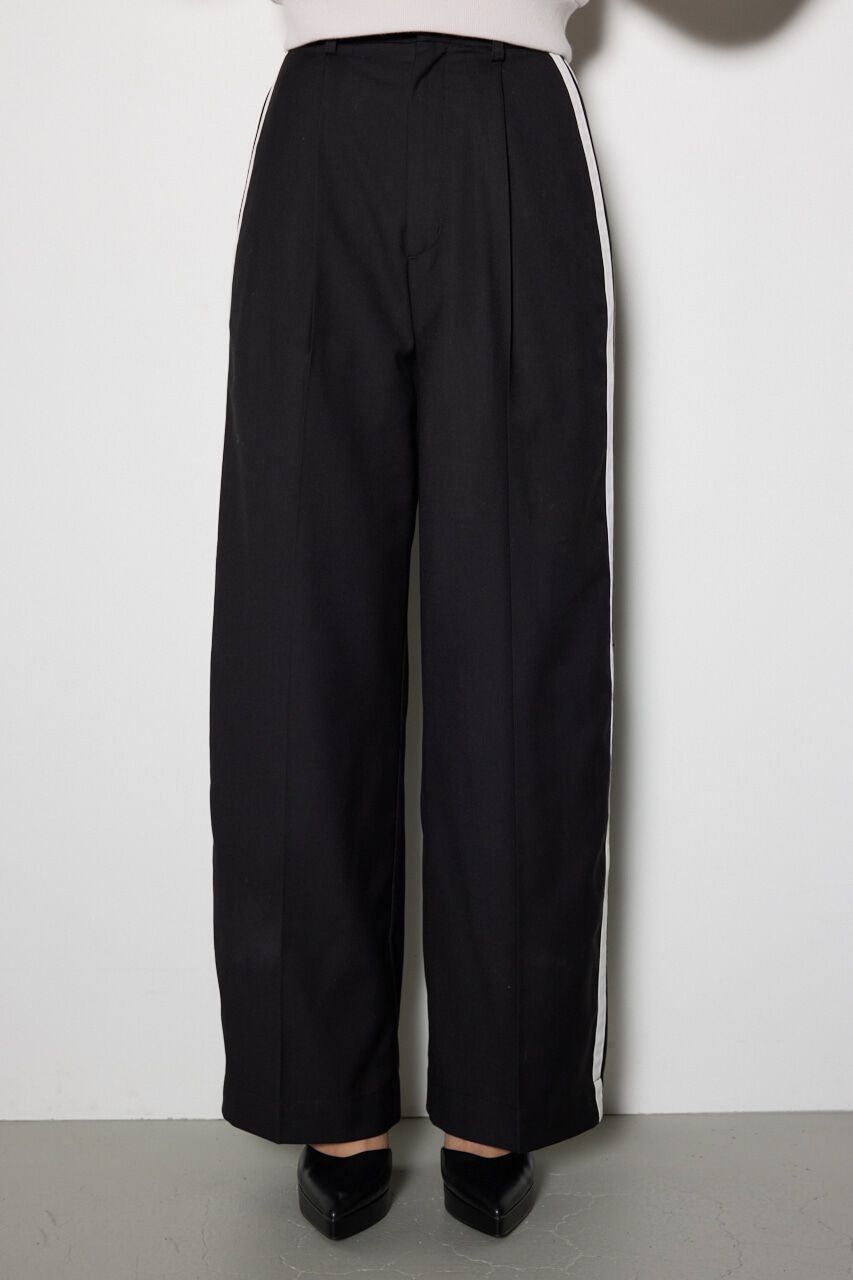 rienda「サイドWラインジャストウエスト パンツ」|その他|