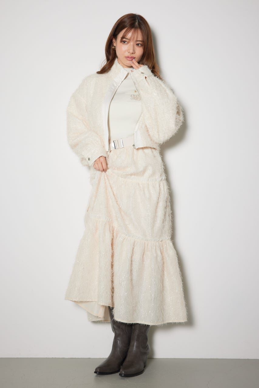 rienda「ニュアンスバリエーションフレアスカート」|スカート|