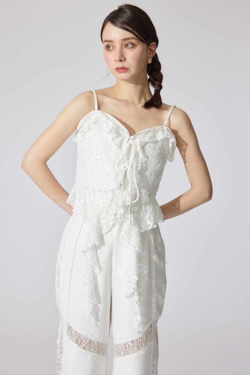 rienda「シンメトリーキャミトップス」|キャミソール|