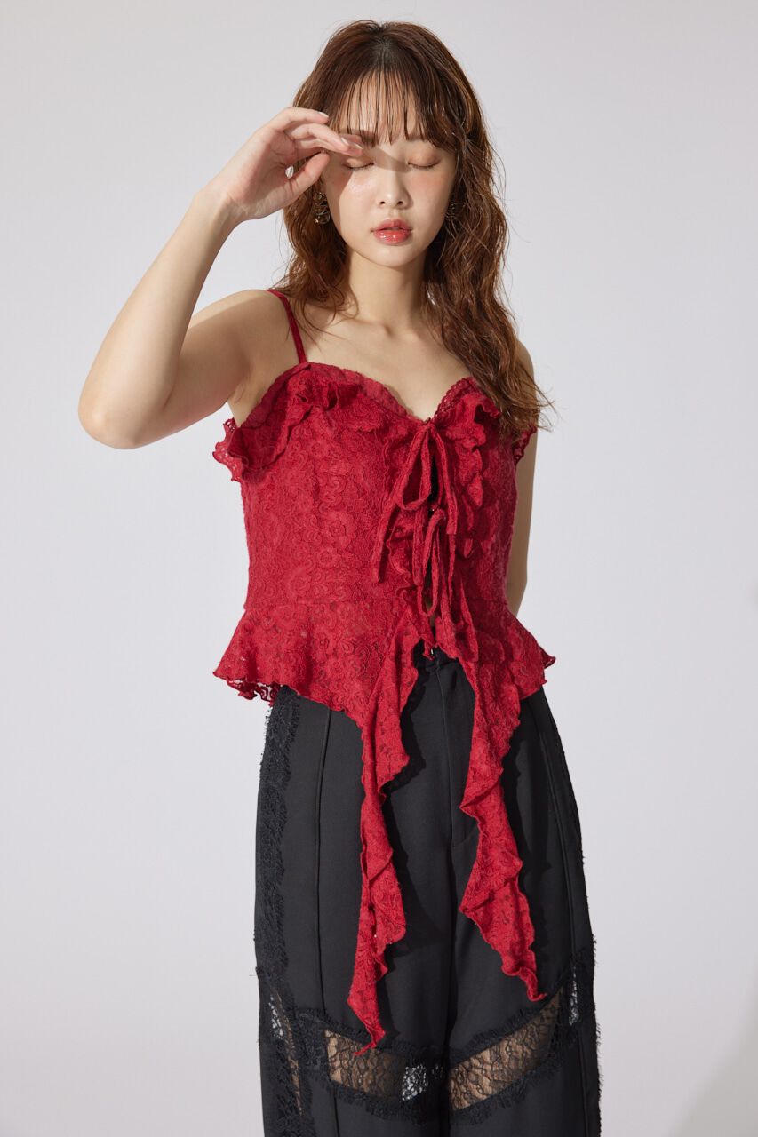 rienda「シンメトリーキャミトップス」|キャミソール|