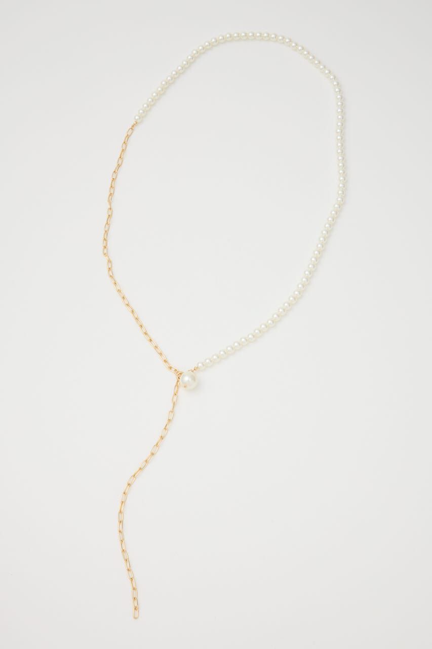 rienda「Many wayフェイクパールネックレス」|ネックレス|