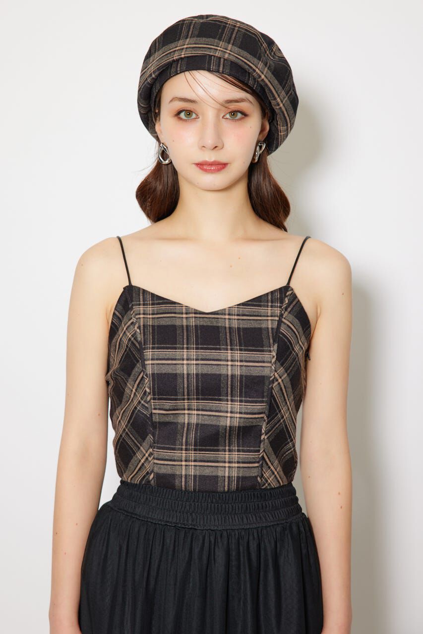 rienda「チェックビスチェ」|キャミソール|