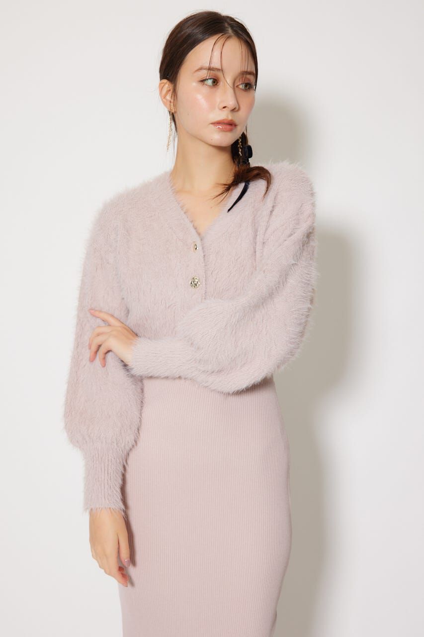 rienda「シャギーカーデセットワンピース」|ワンピース|