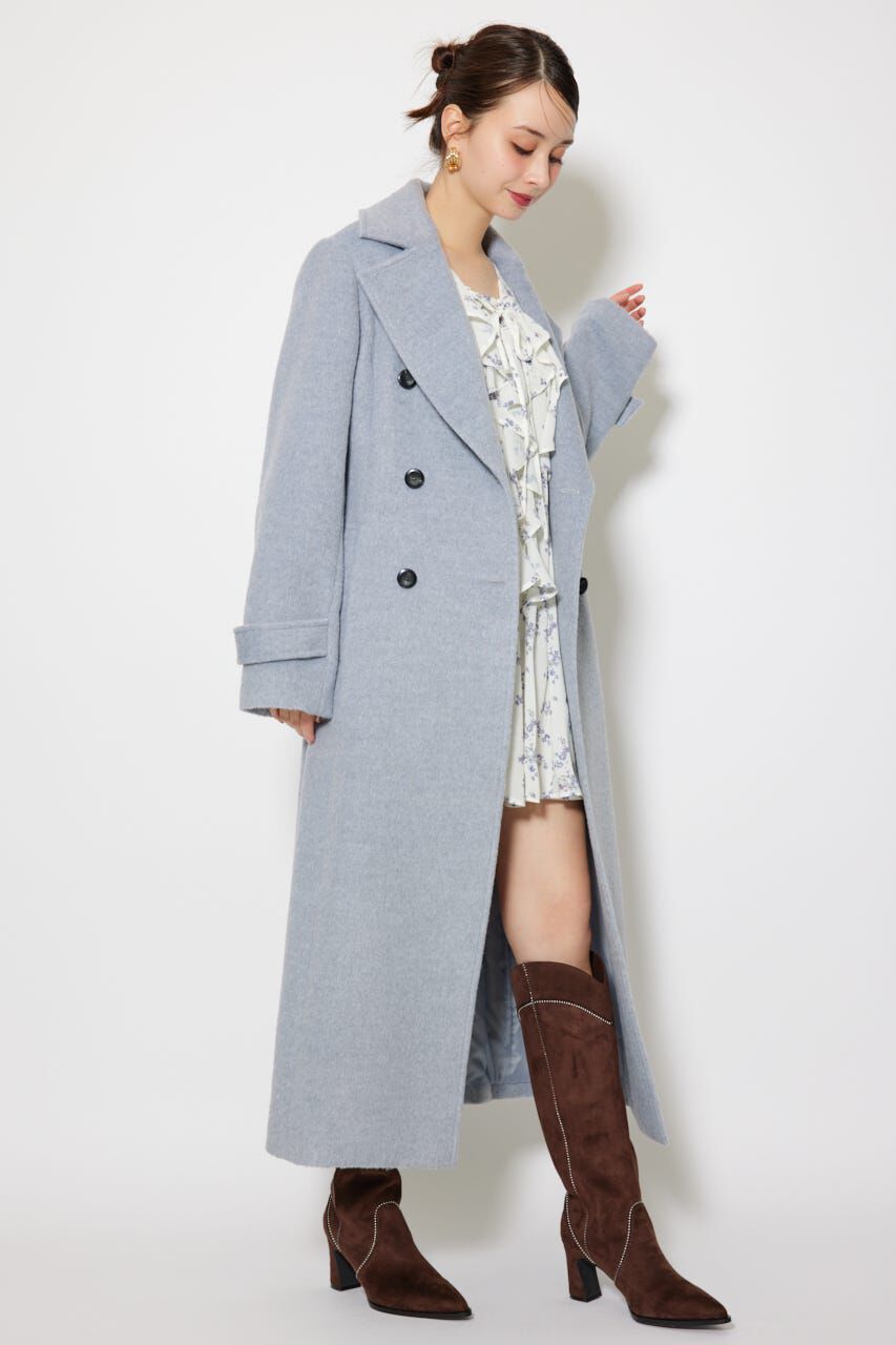 rienda「ダブルカラーシェイプドチェスターコート」|その他|