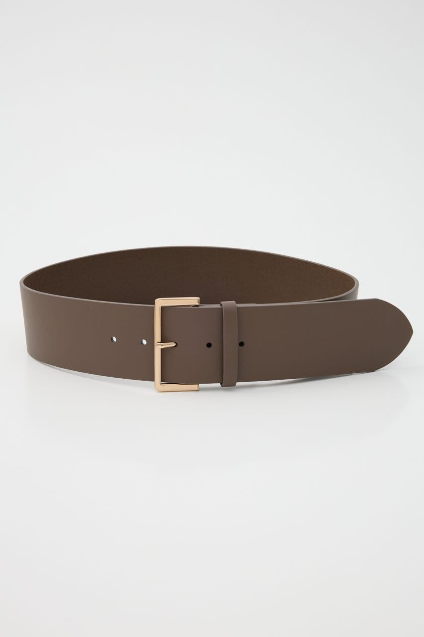 rienda「シック太ベルト」|ベルト|BRN