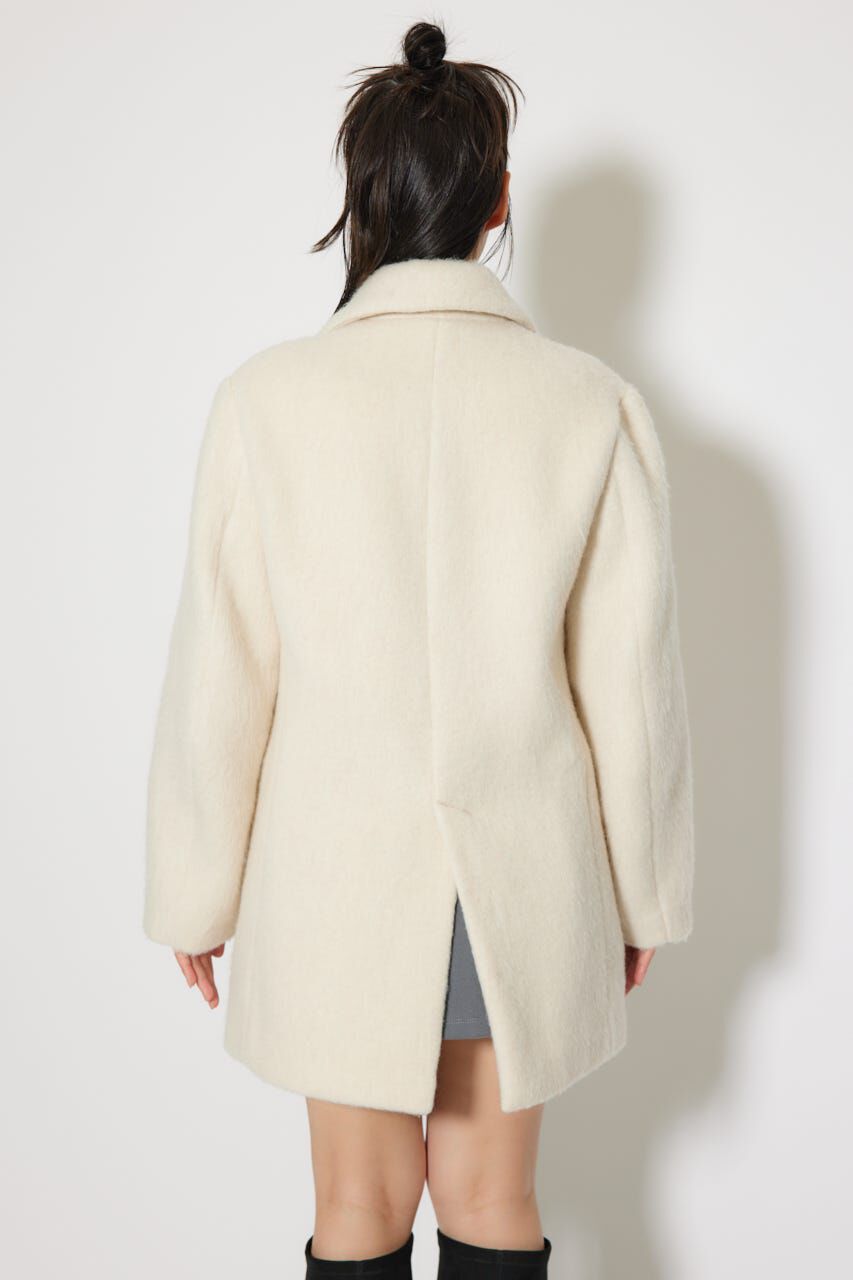 rienda「シングルシャギーテーラードジャケットコート」|その他|