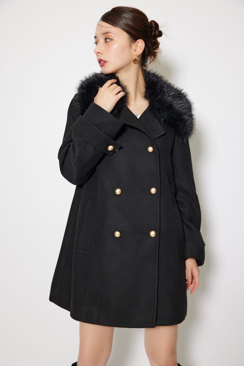 rienda「Aラインステンカラーコート」|その他|