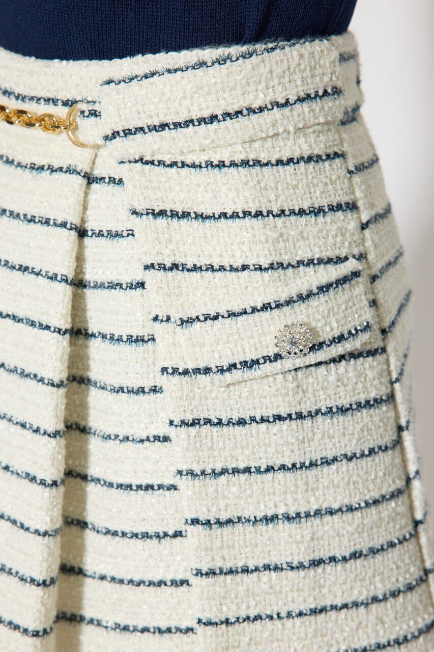 rienda「サイドラップツイードスコートショートパンツ」|その他|