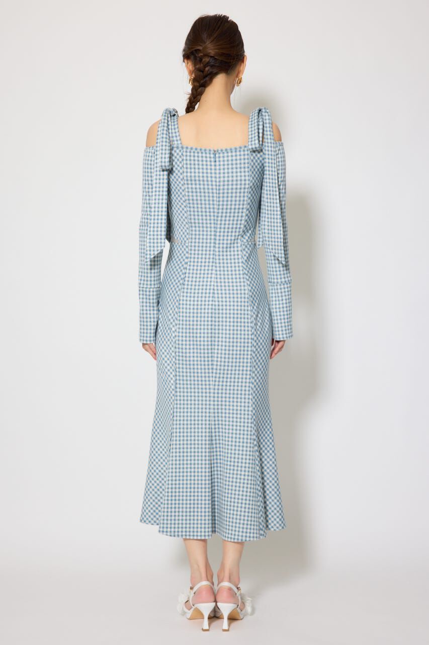 rienda「ギンガムチェックカットワンピース」|ワンピース|