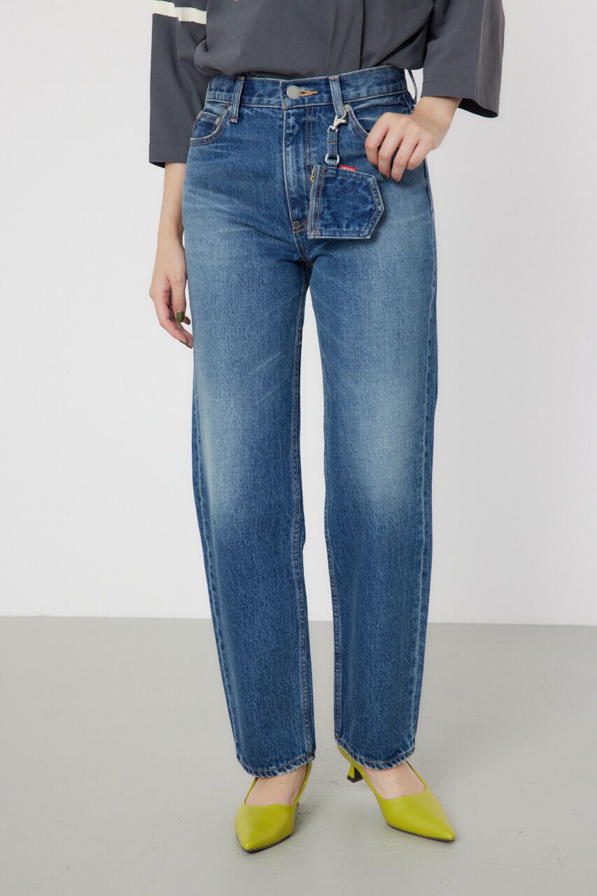 RODEO CROWNS「ポケットポーチストレートデニム」|デニム|