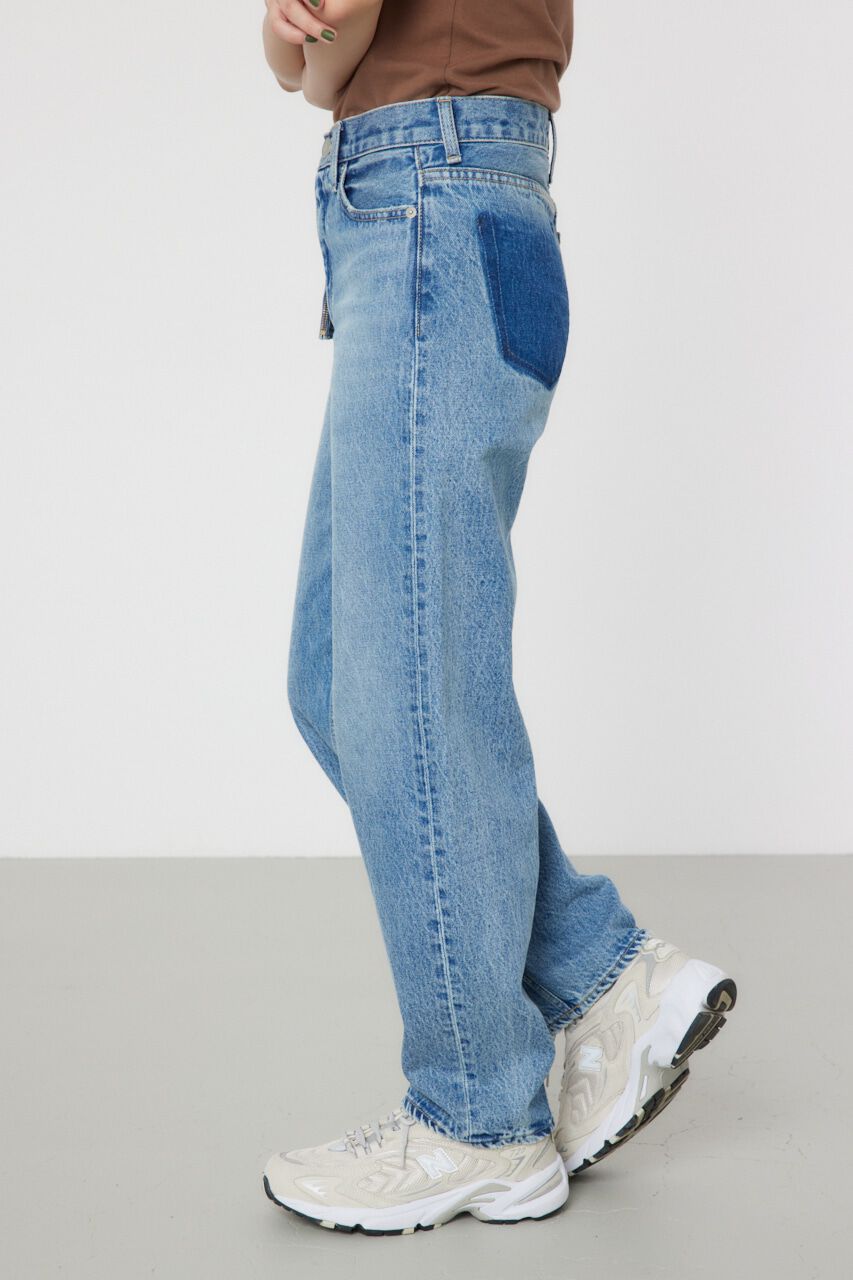 RODEO CROWNS「ポケットポーチストレートデニム」|デニム|