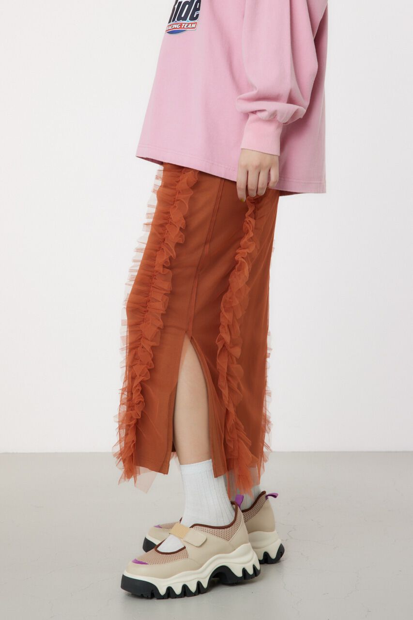 RODEO CROWNS「チュールフリルラインスカート」|その他|