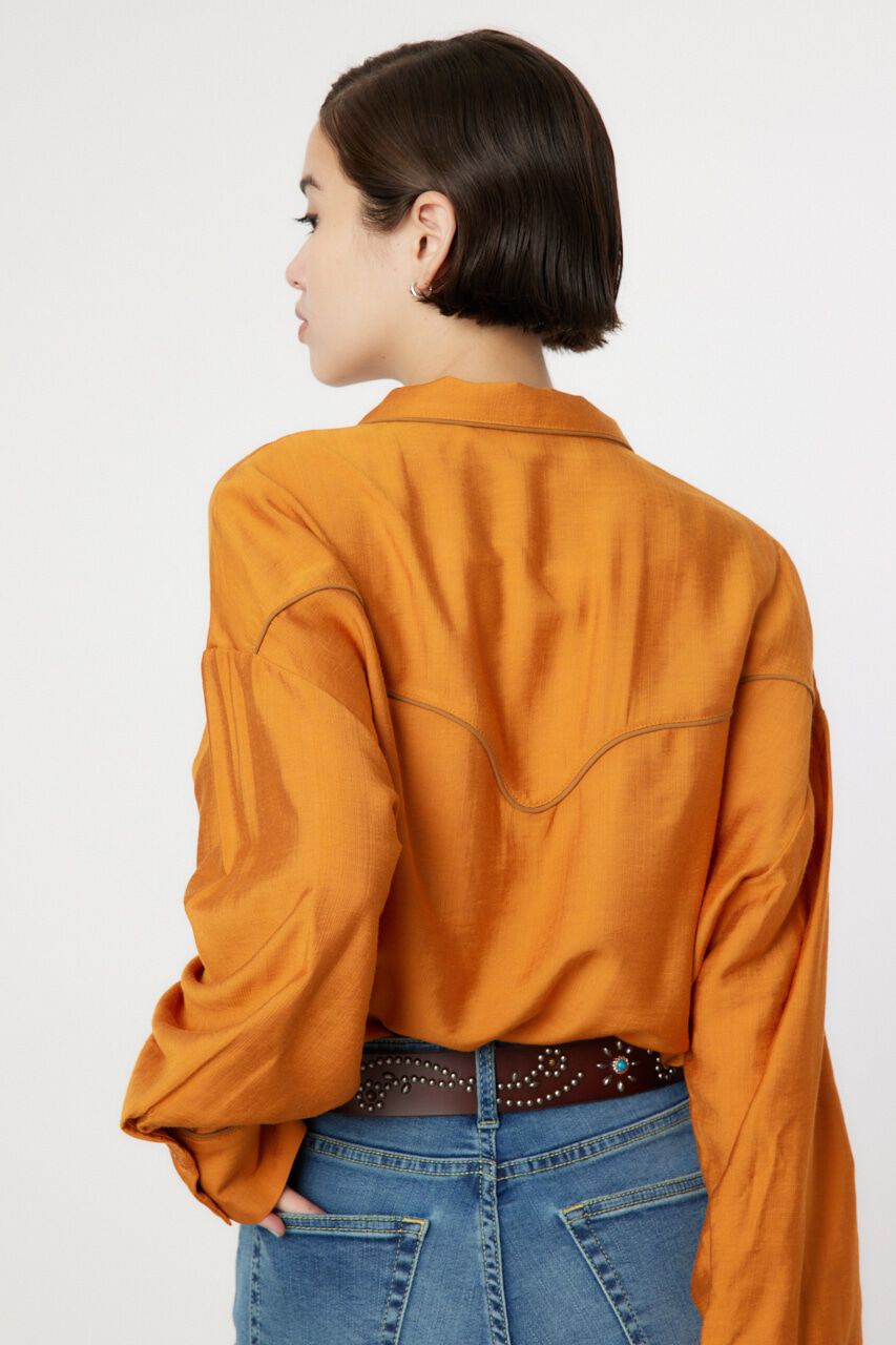 RODEO CROWNS「パイピングウエスタンシャツ」|シャツ・ブラウス|