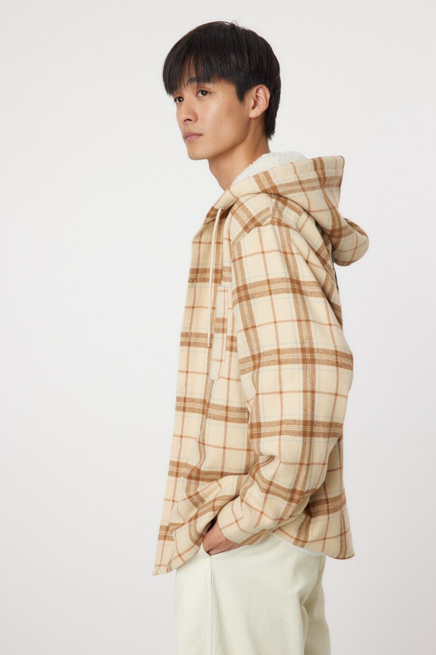 RODEO CROWNS「boa hooded シャツ」|シャツ・ブラウス|