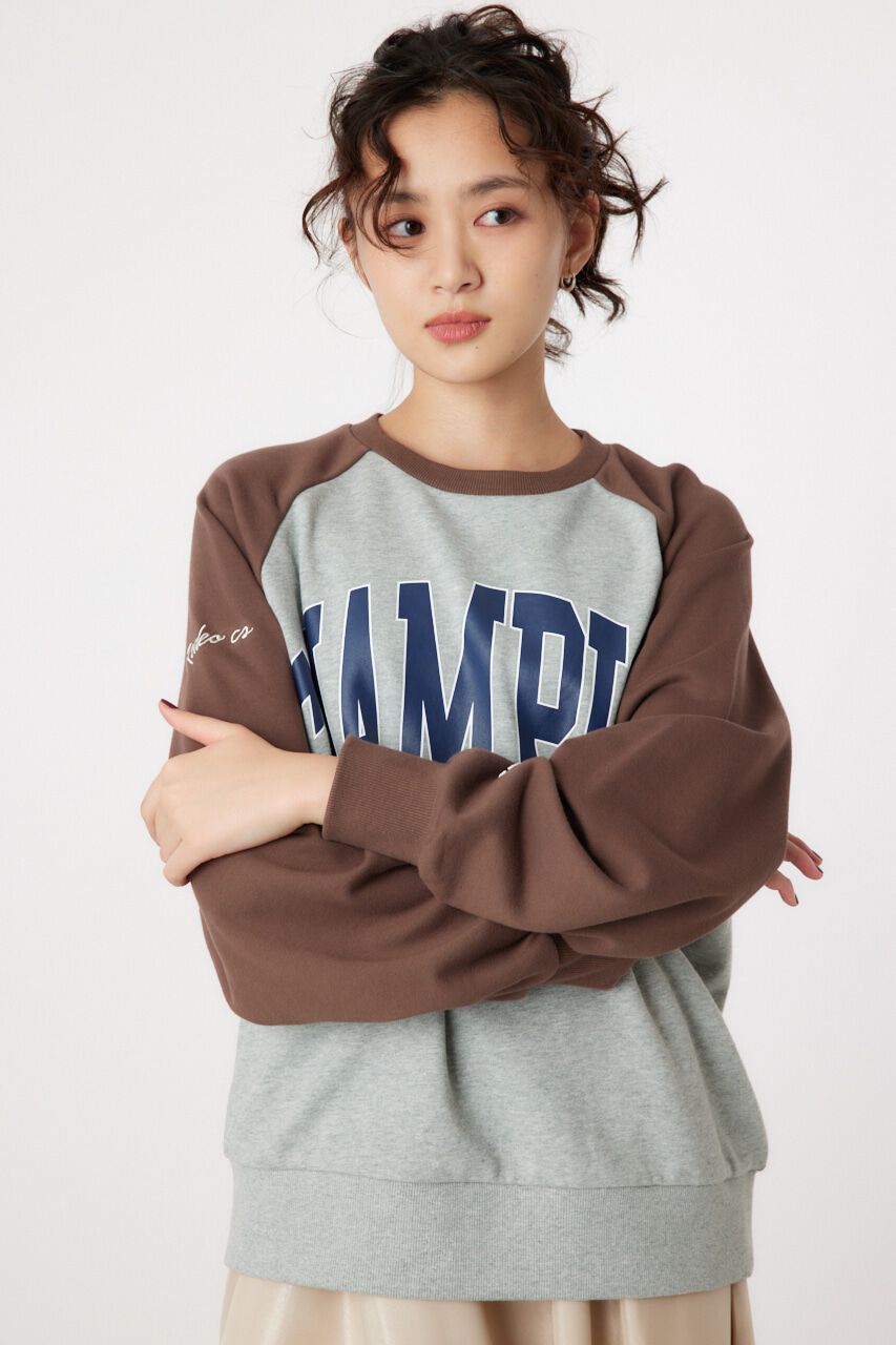 RODEO CROWNS「Champion ラグランスウェットトップス」|パーカー|