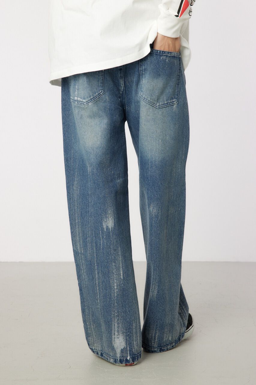 RODEO CROWNS「foiled デニムパンツ」|デニム|