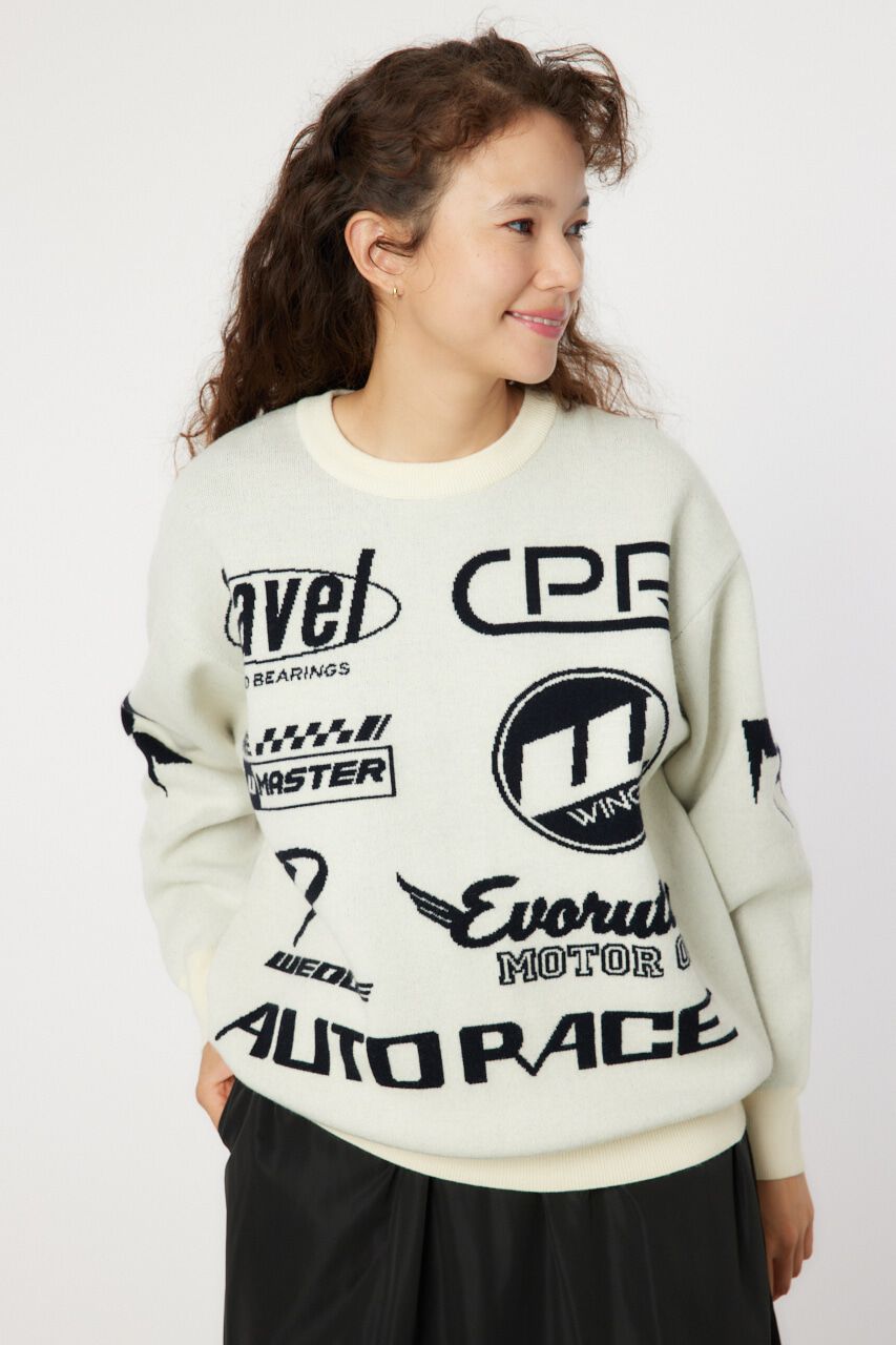 RODEO CROWNS「オートレースニットトップス」|ニット・セーター|