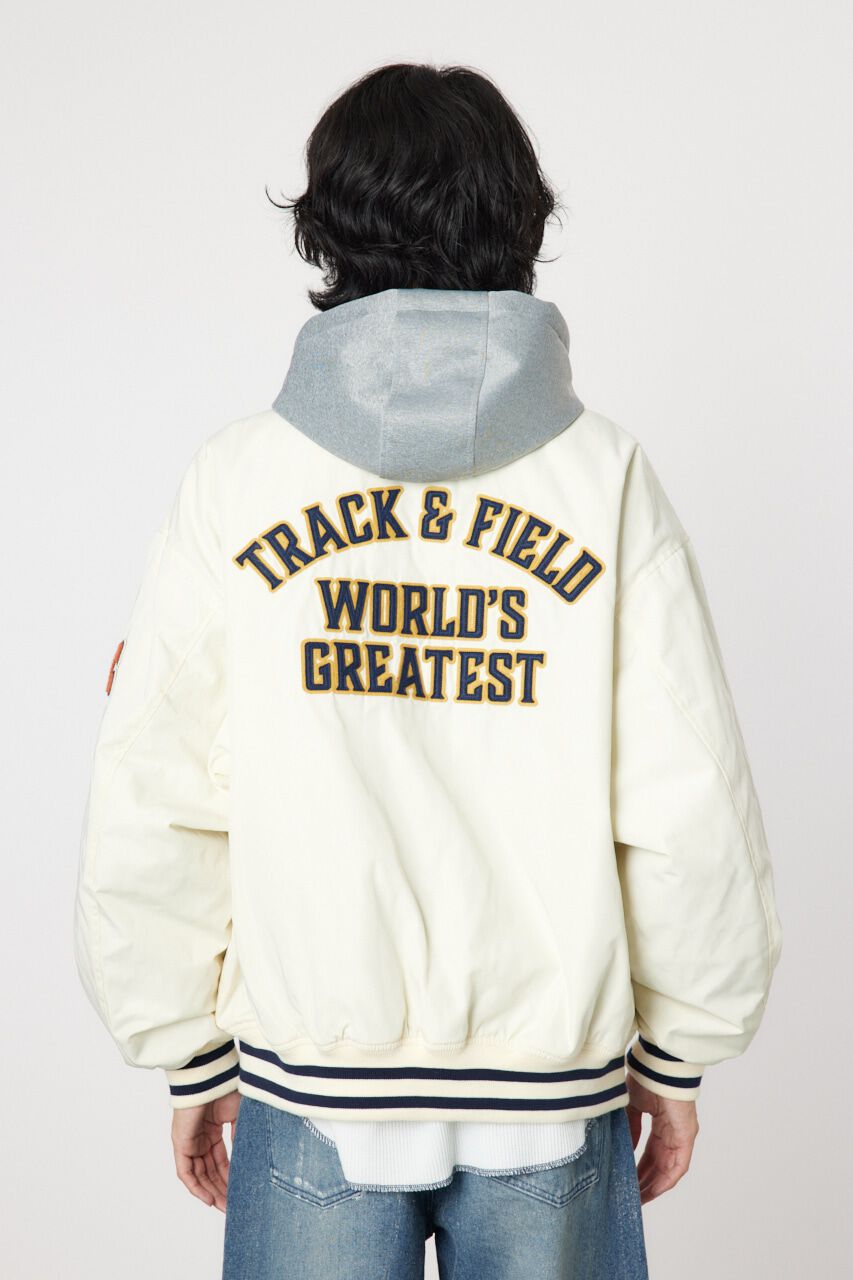 RODEO CROWNS「フーデッドアワードジャケット」|ブルゾン・スタジャン|