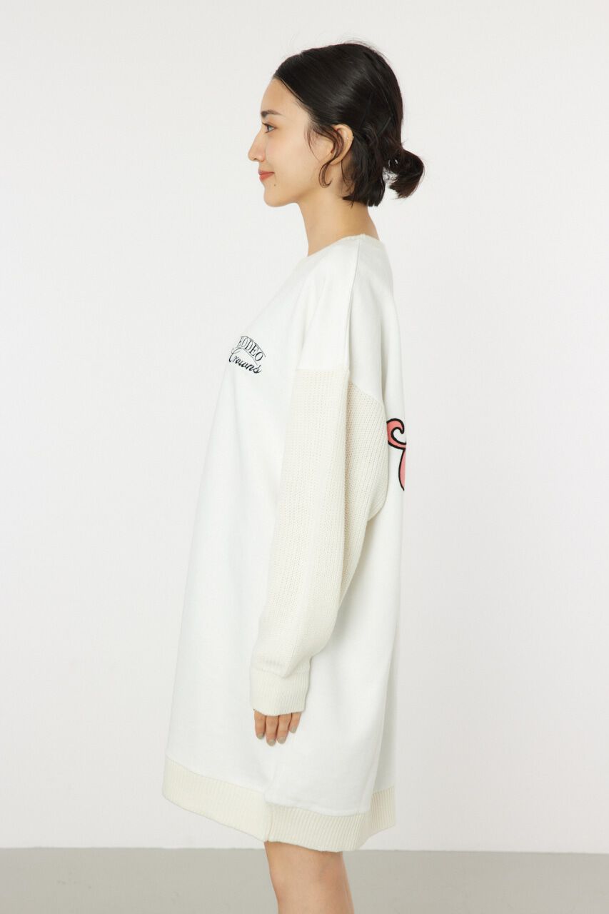 RODEO CROWNS「ドッキングロゴニットワンピース」|ワンピース|