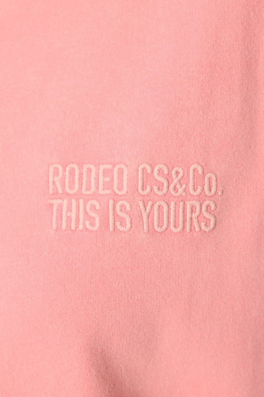 RODEO CROWNS「CIRCLE エンボスロゴ半袖スウェットトップス」|Tシャツ・カットソー|